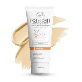 کرم ضد آفتاب رنگی SPF50 راسن حجم 40 میلی لیتر - بژ روشن