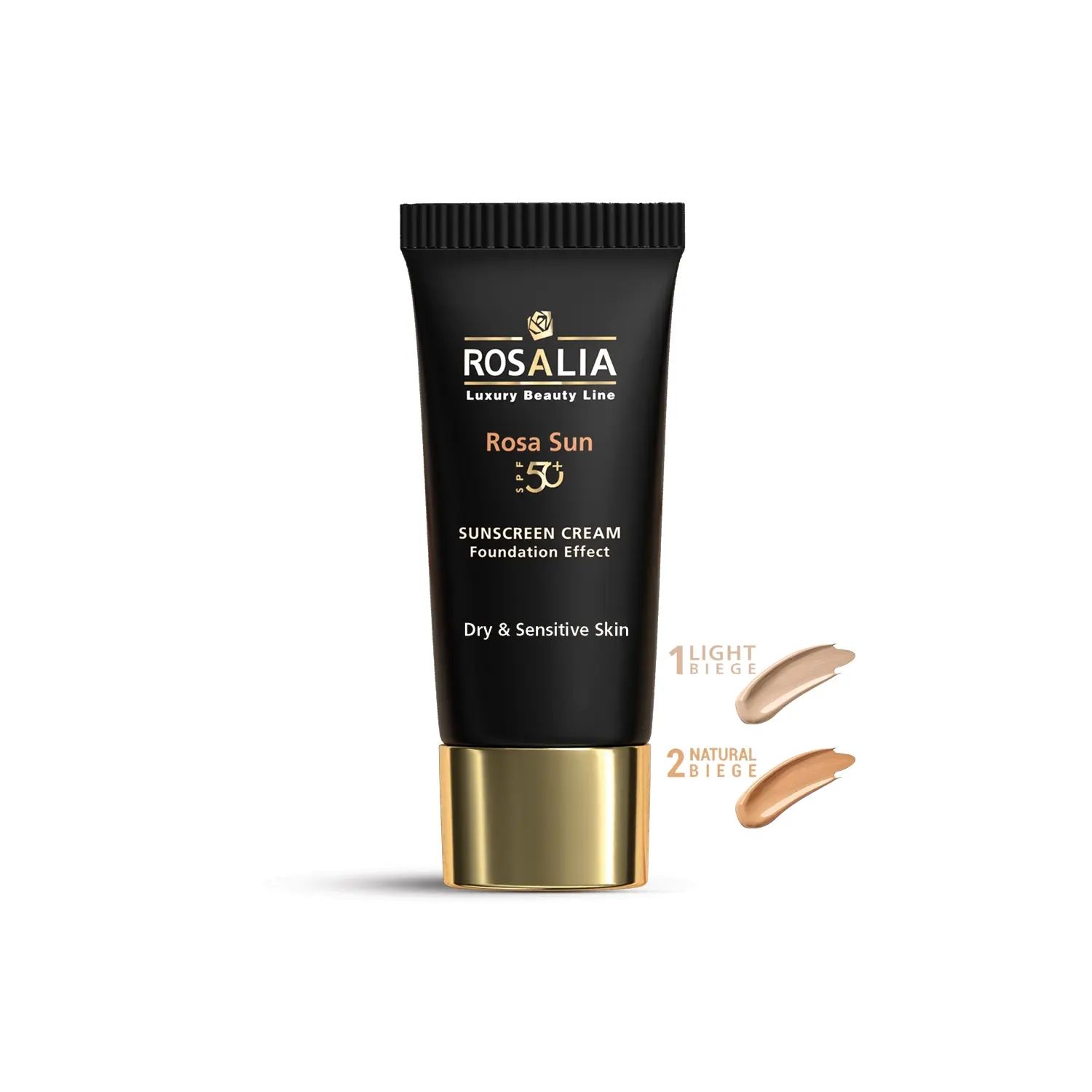 کرم ضد آفتاب رزالیا مناسب پوست خشک و حساس SPF50 رنگ بژ روشن حجم 40 میلی لیتر image کرم ضد آفتاب رزالیا مناسب پوست خشک و حساس SPF50 رنگ بژ روشن حجم 40 میلی لیتر image