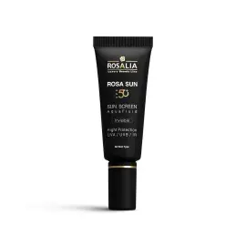 فلوئید ضد آفتاب رزالیا SPF50 مناسب انواع پوست بی رنگ حجم 40 میلی لیتر