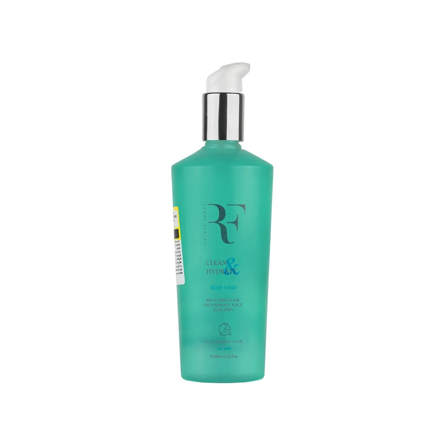 ژل شوینده و مرطوب کننده بدن رویال فم حجم 400 میلی لیتر image ژل شوینده و مرطوب کننده بدن رویال فم حجم 400 میلی لیتر image